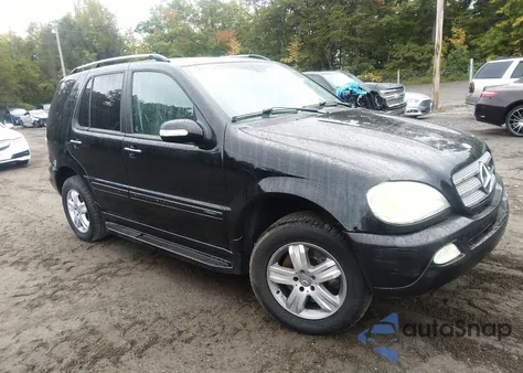 2005 Mercedes-Benz Ml 500 4Matic from USA, damaged, VIN 4JGAB75E55A537925